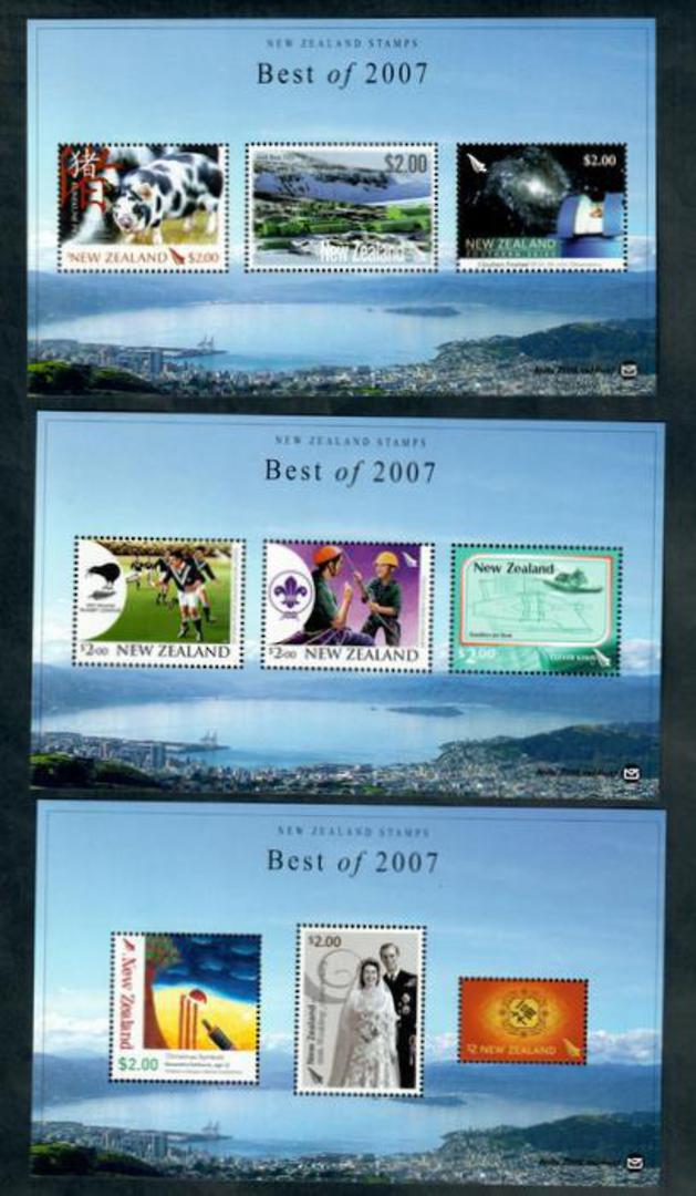 NEW ZEALAND 2007 Best of 2010. Miniature sheet. Face $7.90. - 50685 - UHM image 0