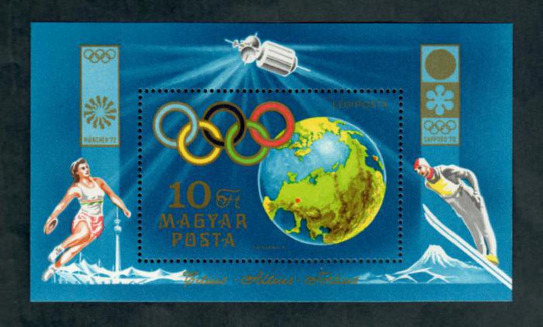 HUNGARY 1972 Olympics. Miniature sheet. - 50369 - UHM image 0