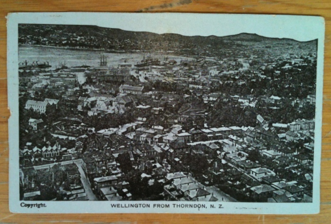 Postcard of Wellington from Thorndon. - 47800 - PcardFine image 0