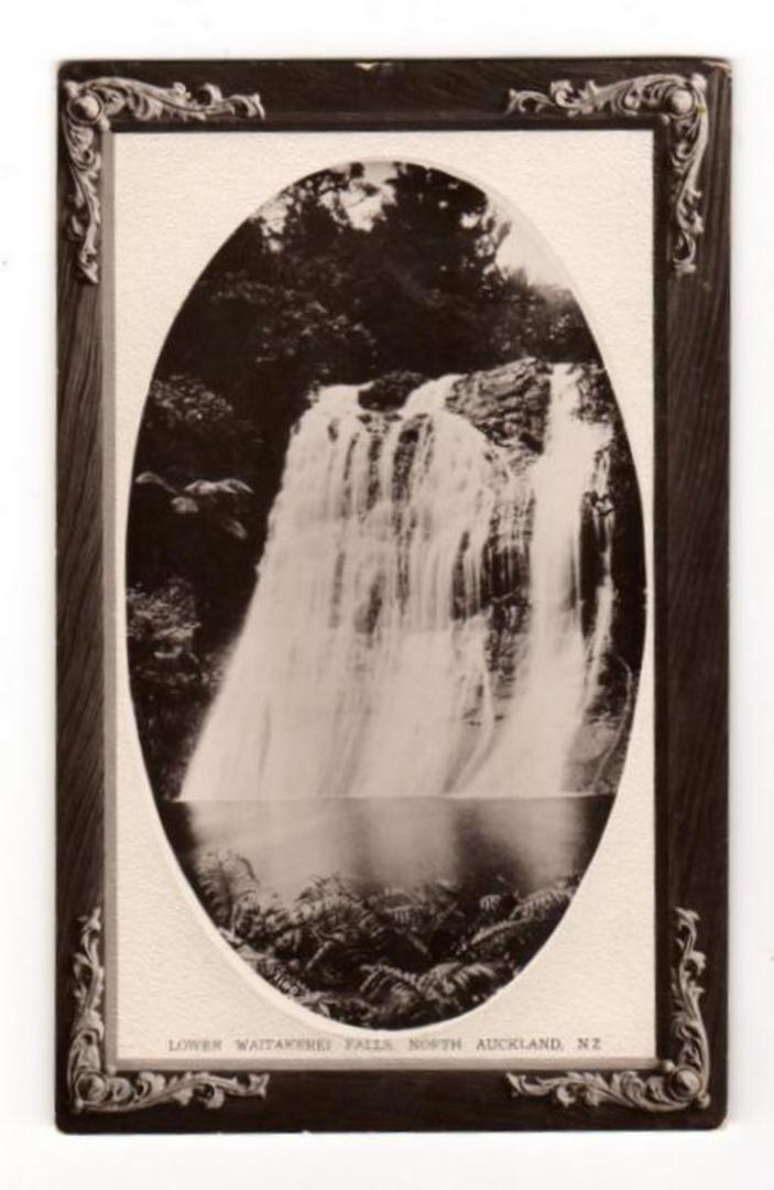 Real Photograph of Waitakeri Falls Auckland. - 45553 - Postcard image 0