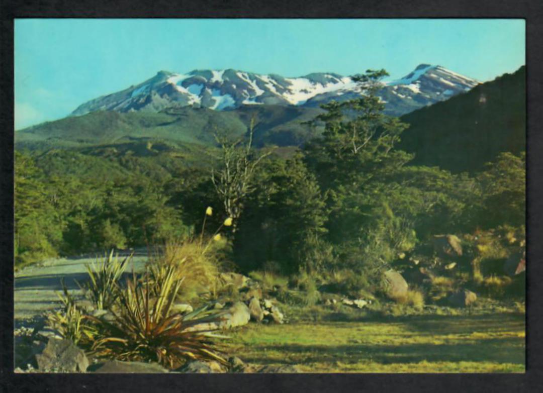 Modern Coloured Postcard by Gladys Goodall of Ruapehu from the Chateau. - 444103 - Postcard image 0