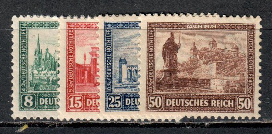 GERMANY 1930 International Stamp Exhibition Berlin. Set of 4. - 75419 - LHM image 0