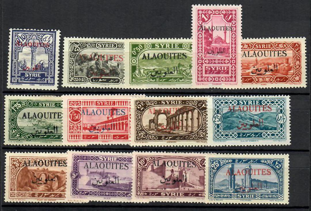 ALAOUITES 1925 Definitives. Set of 13. - 25328 - Mint image 0