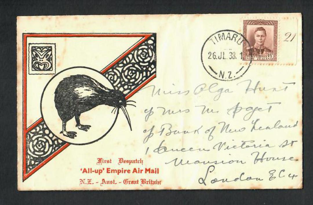 NEWFOUNDLAND 1919 Airmail attempt to London. Modern postcard. - 30835 - Postcard image 0