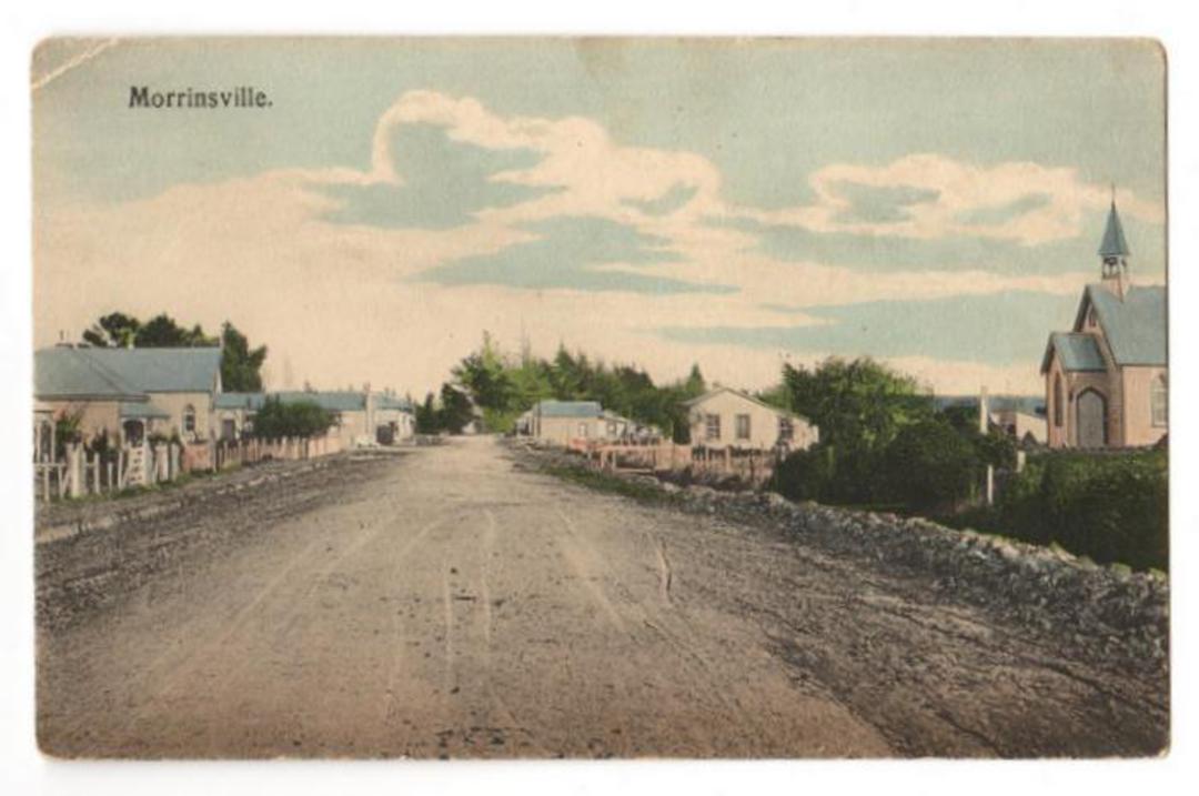 Coloured postcard of Morrinsville. - 45688 - Postcard image 0
