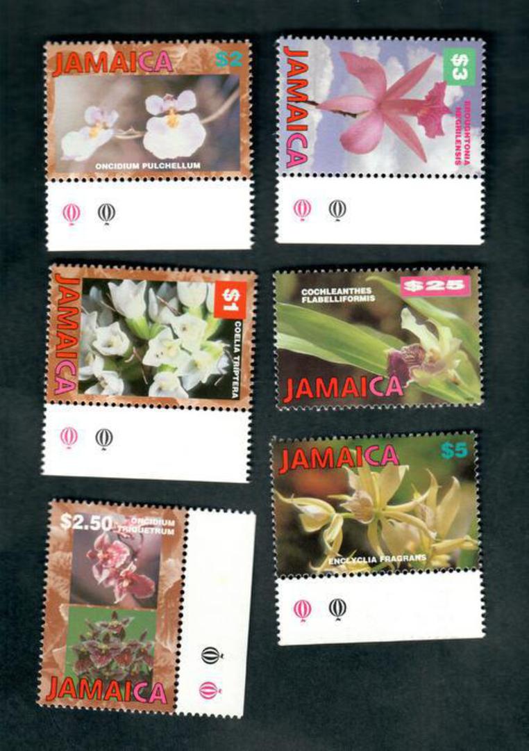 JAMAICA 2004 Flowers. Set of 6. - 52148 - UHM image 0