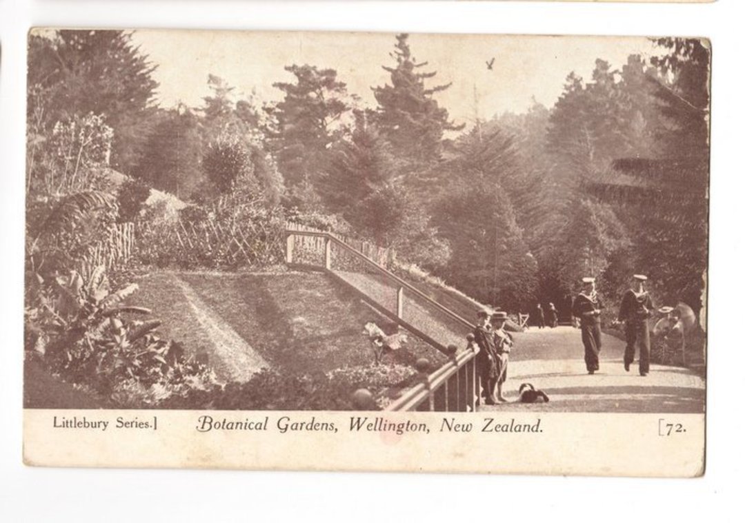Early Undivided Postcard by Littlebury of Botannical Gardens. - 47388 - Postcard image 0