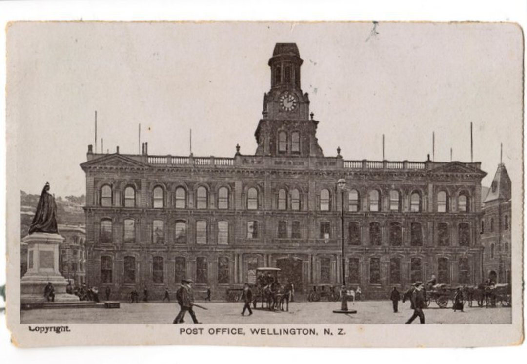 Postcard of Post Office Wellington. Adhesion. - 47461 - Postcard image 0