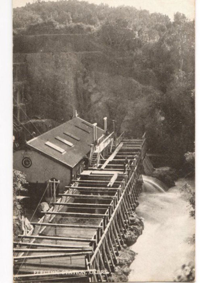Postcard by Iies of Electric Station Okere. - 246121 - Postcard image 0