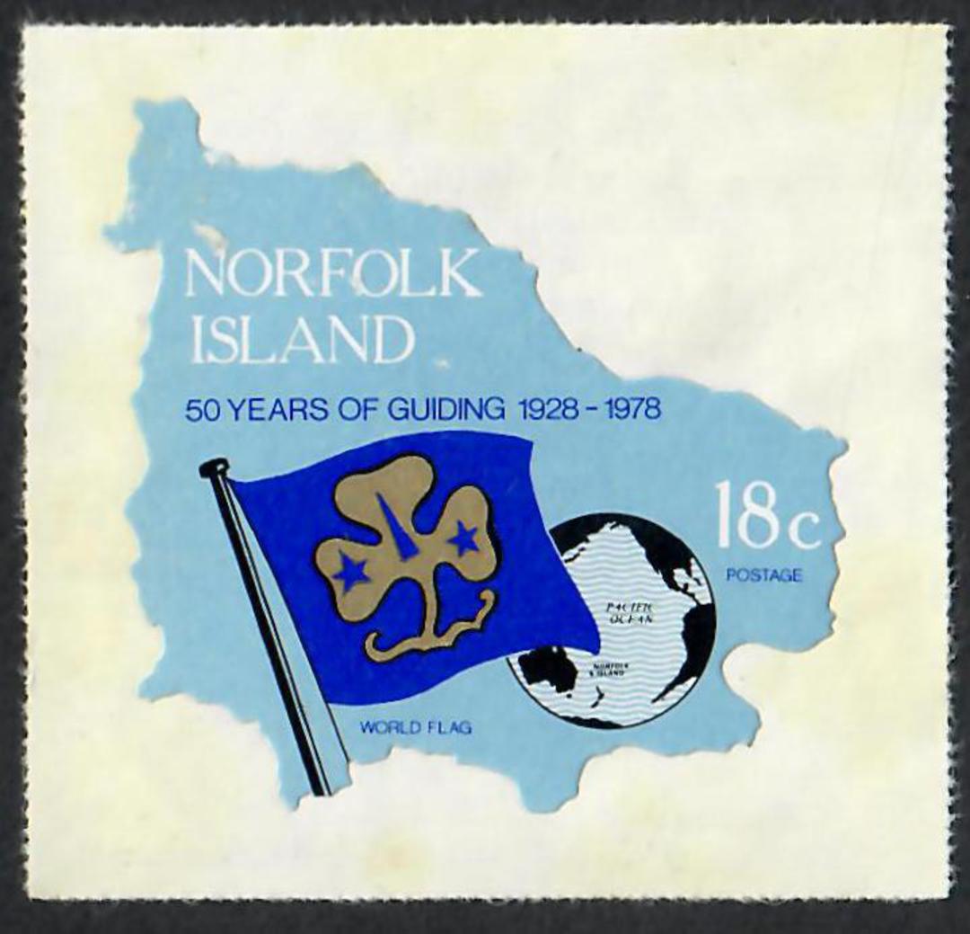 NORFOLK ISLAND 1978 50th Anniversary of the Girl Guides. Set of 4. - 24214 - UHM image 2