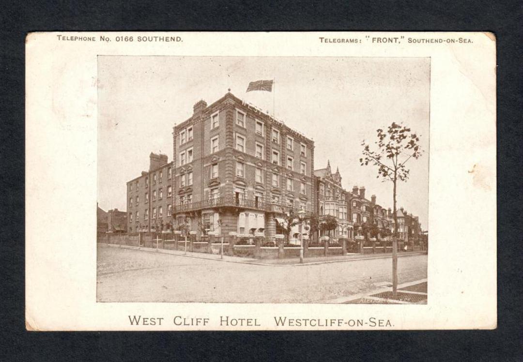 Postcard of The Cliffs and the Westcliff Hotel Southend on Sea. - 42545 - Postcard image 0