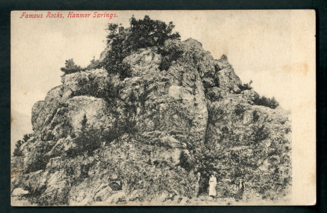 Postcard of Famous Rocks Akaroa. - 48286 - Postcard image 0