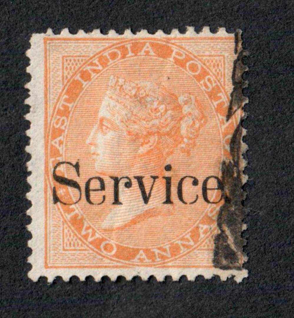 INDIA 1866 Victoria 1st Official 2a Orange. - 71955 - FU image 0