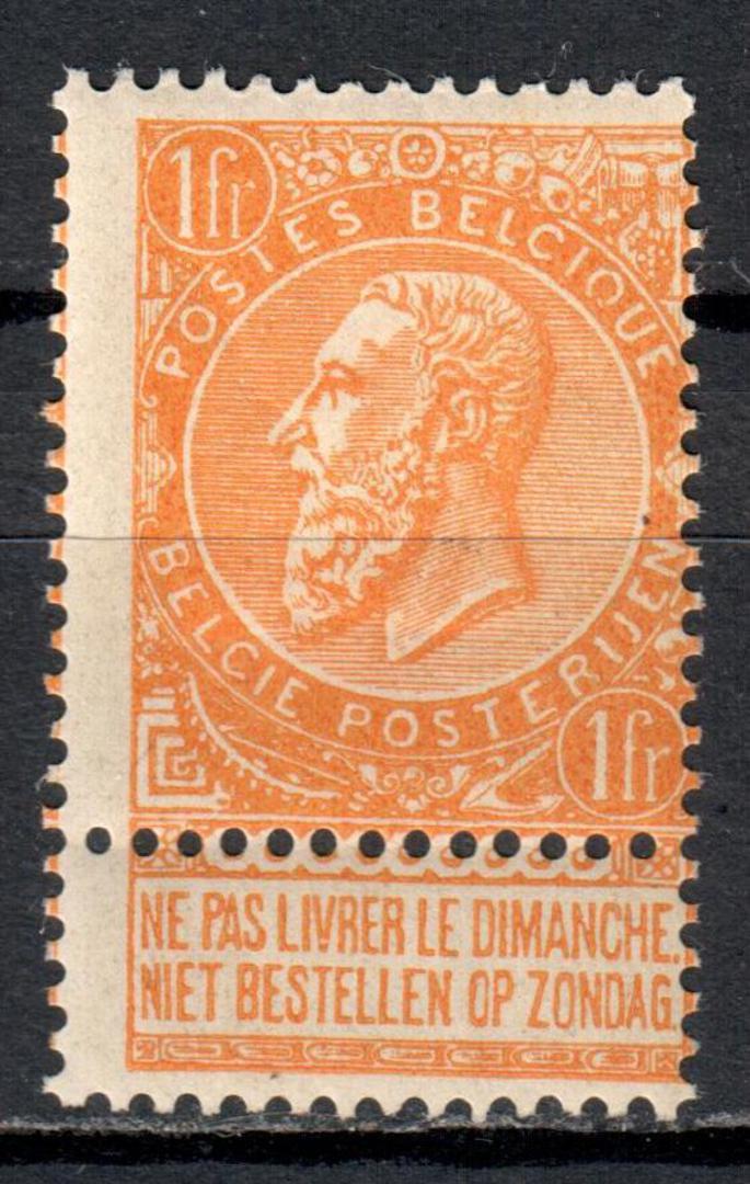 BELGIUM 1893 Definitive 1fr Orange. - 7315 - LHM image 0