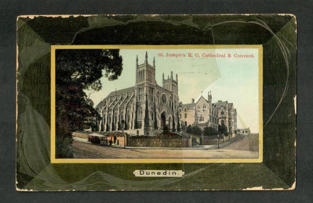 Coloured postcard of St Joseph's Roman Catholic Cathedral and Convent. - 49167 - Postcard image 0