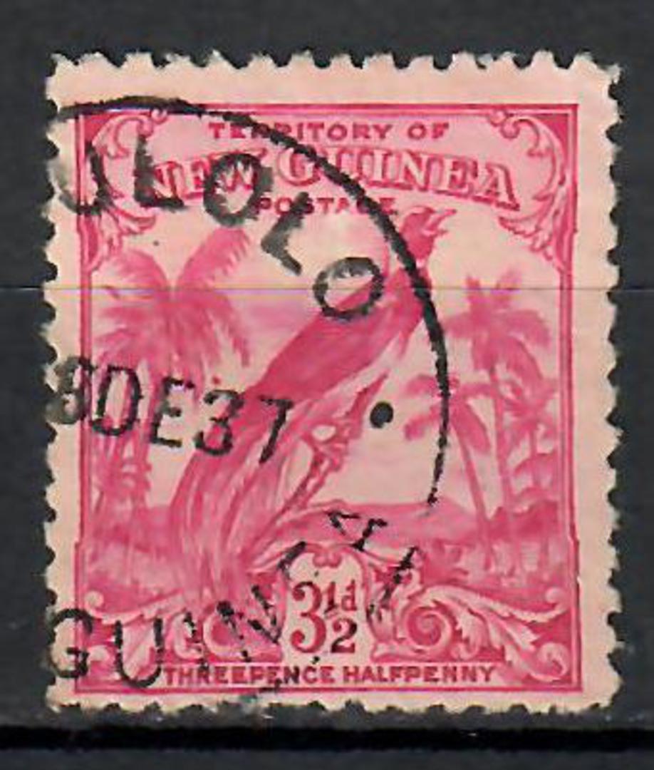 NEW GUINEA 1932 Definitive 3½d Analine Carmine. - 70671 - VFU image 0