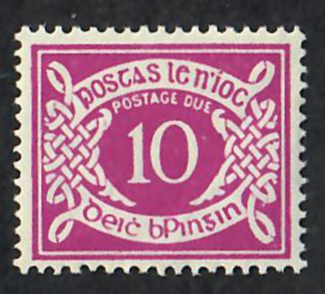 IRELAND 1940 Postage Due 10d Bright Purple. A very light crease is visiable from the rear. - 70011 - UHM image 0