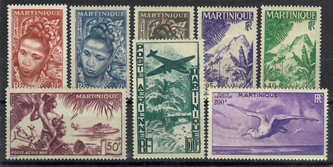 MARTINIQUE 1947 Definitives. Set of 20. - 22372 - Mint image 1