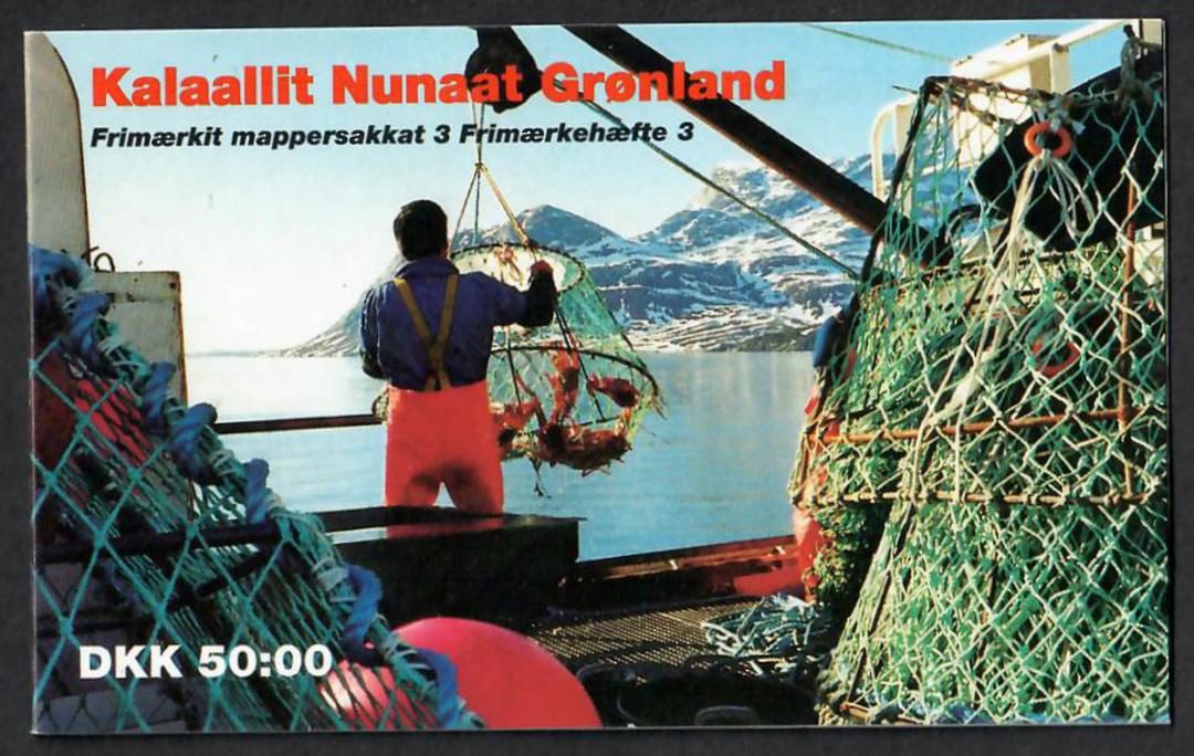 GREENLAND 1993 Booklet.  Queen Margarethe and Definitive Crabs. - 28205 - Booklet image 0