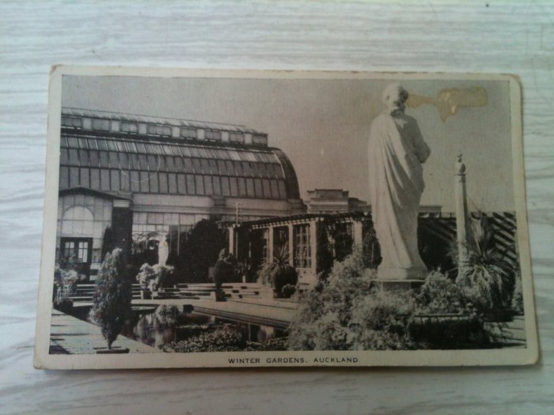 Postcard of the Winter Gardens Auckland. - 45171 - Postcard image 0