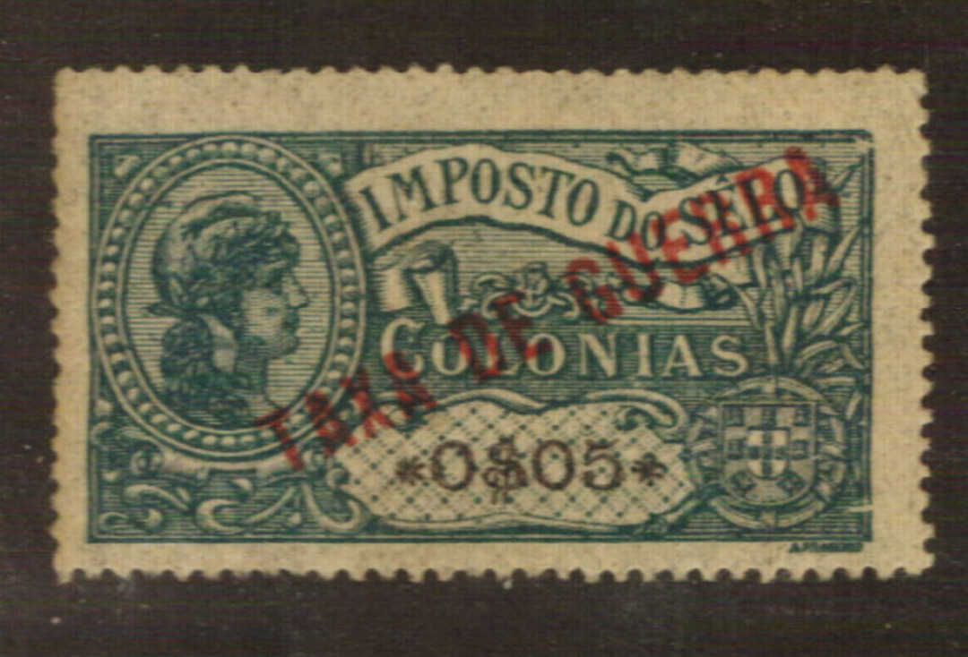 SPANISH COLONIES Revenue overprinted for War Tax in WW1. - 76145 - Fiscal image 0