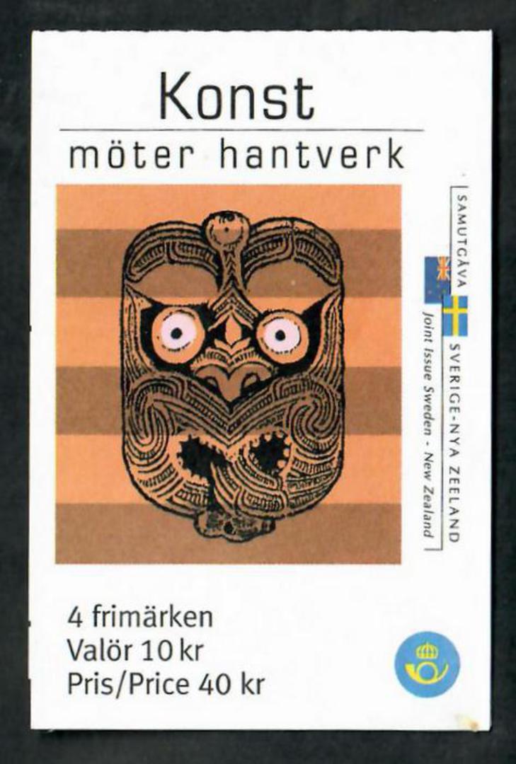 SWEDEN 2002 Arts and Crafts. Joint issue with New Zealand. Booklet. - 21652 - Booklet image 0