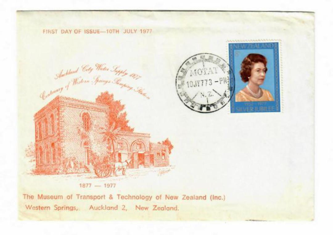 NEW ZEALAND 1977 Postmark Auckland  MOTAT 10/7/77 Opening Day. - 31570 - Postmark image 0