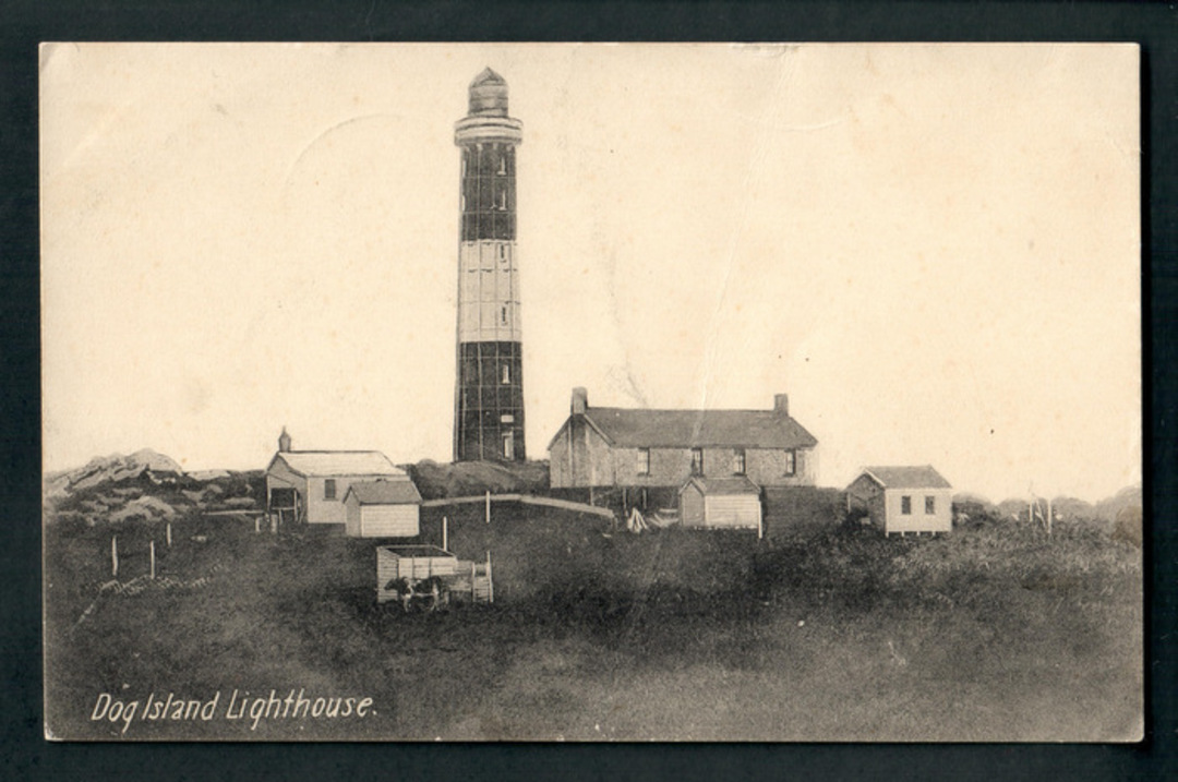 Postcard of Dog Island Lightouse. - 249332 - Postcard image 0