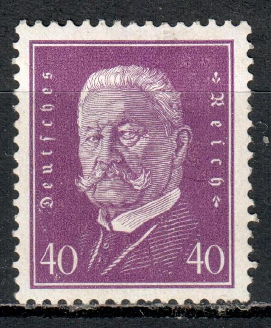 GERMANY 1928 Definitive 40pf Purple. - 9404 - Mint image 0