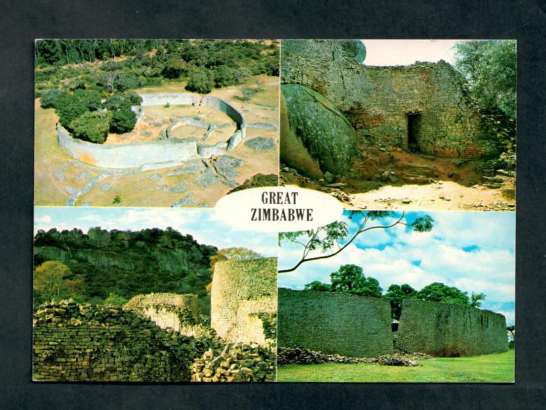 ZIMBABWE Modern Coloured Postcard of Great Zimbabwe. - 444680 - Postcard image 0