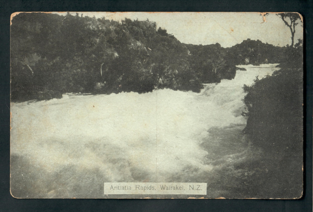 Postcard of Aratiatia Rapids Wairakei. - 246703 - Postcard image 0