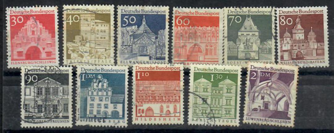 GERMANY 1964 Definitives. Set of 23. - 23573 - Used image 0