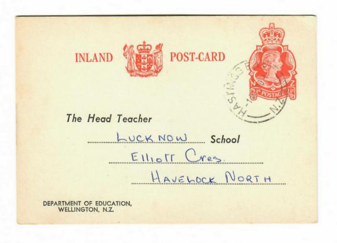 NEW ZEALAND Postmark Napier HASTINGS EAST. J class cancel on 'cover'. - 30088 - Postmark image 0
