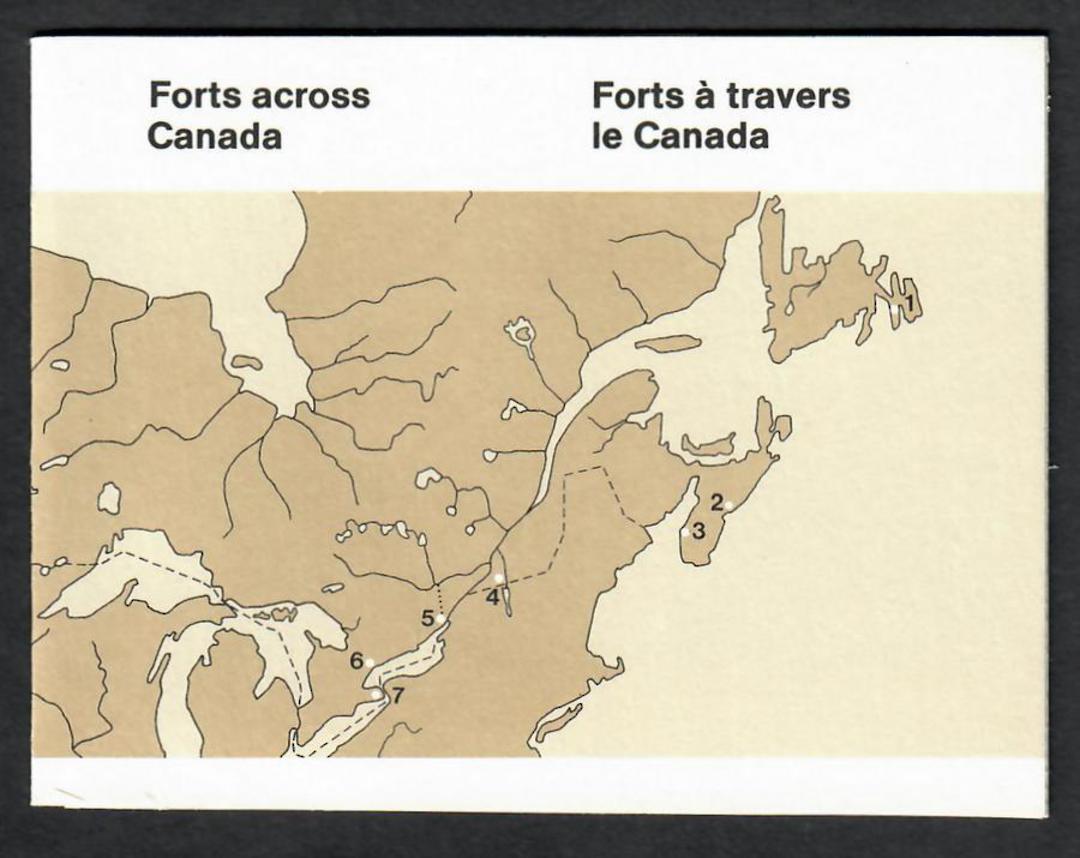 CANADA 1985 Canada Day Forts across Canada. Booklet. - 21911 - Booklet image 0