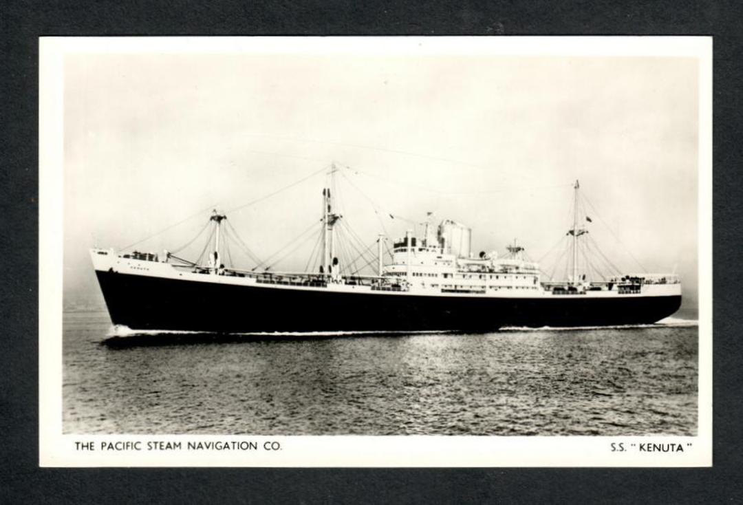 Real Photograph of Pacific Steam Navigation Co S S Kenuta. - 40207 - Postcard image 0