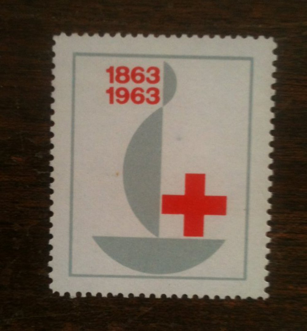 GREAT BRITAIN 1963 Centenary of the Red Cross. Cinderella. - 75629 - UHM image 0