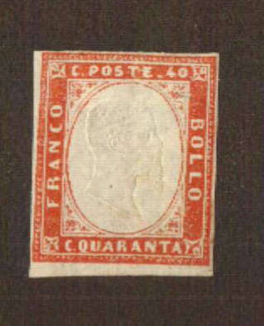 ITALY 1862 Definitive 40c Rose. - 71131 - Mint image 0
