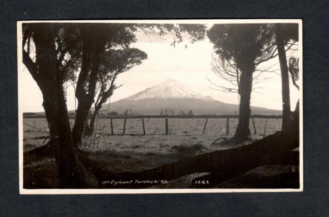 Real Photograph of Mt Egmont. - 46988 - Postcard image 0