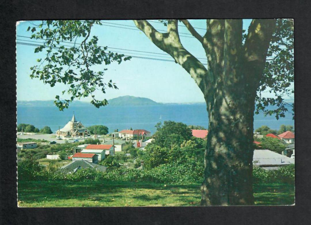 Modern Coloured Postcard by Gladys Goodall of Ohinemutu. - 444138 - Postcard image 0