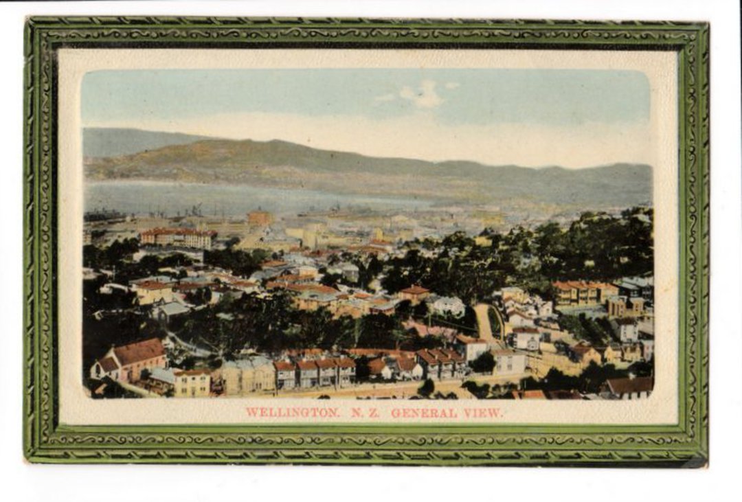 Coloured postcard of Wellington. - 47599 - Postcard image 0