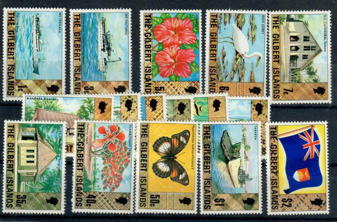 GILBERT ISLANDS 1979 Definitives. Set of 16. - 21475 - UHM image 0