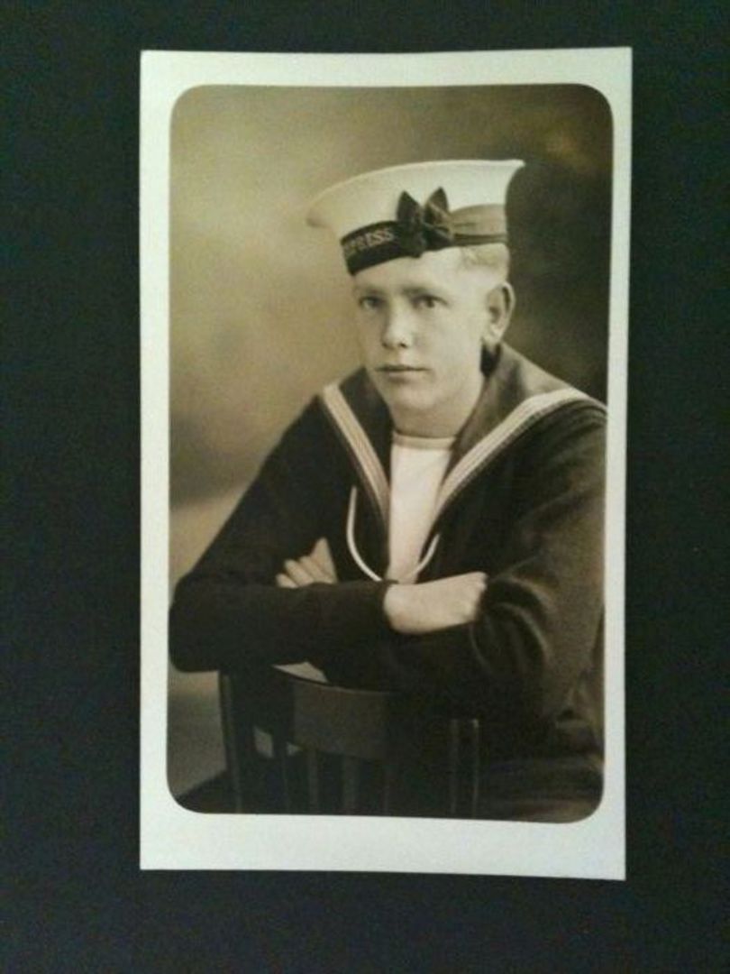 Real Photograph of a British Sailor. Not a postcard. - 40011 - Postcard image 0