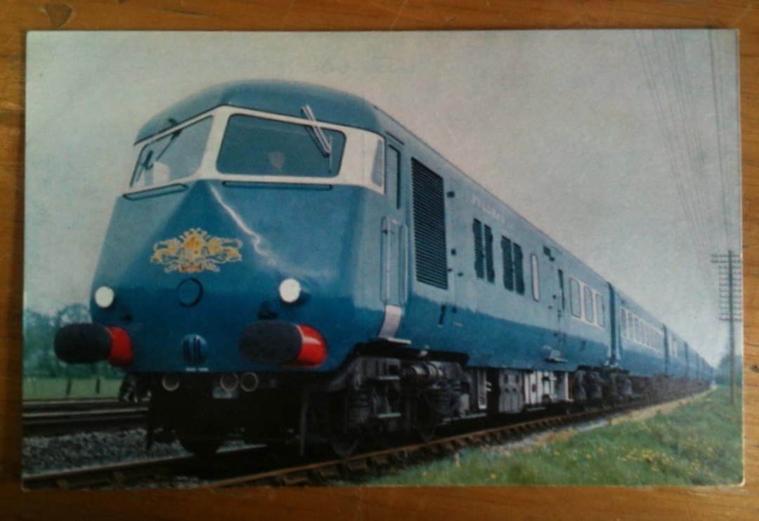 GREAT BRITAIN Western Region Blue Pullman Diesel. - 40649 - Postcard image 0