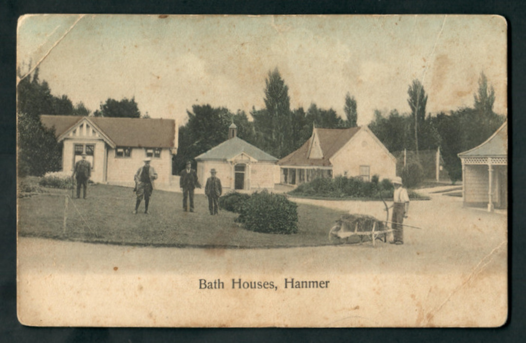Postcard of Bath Houses Hamner. Tired. - 48252 - Postcard image 0