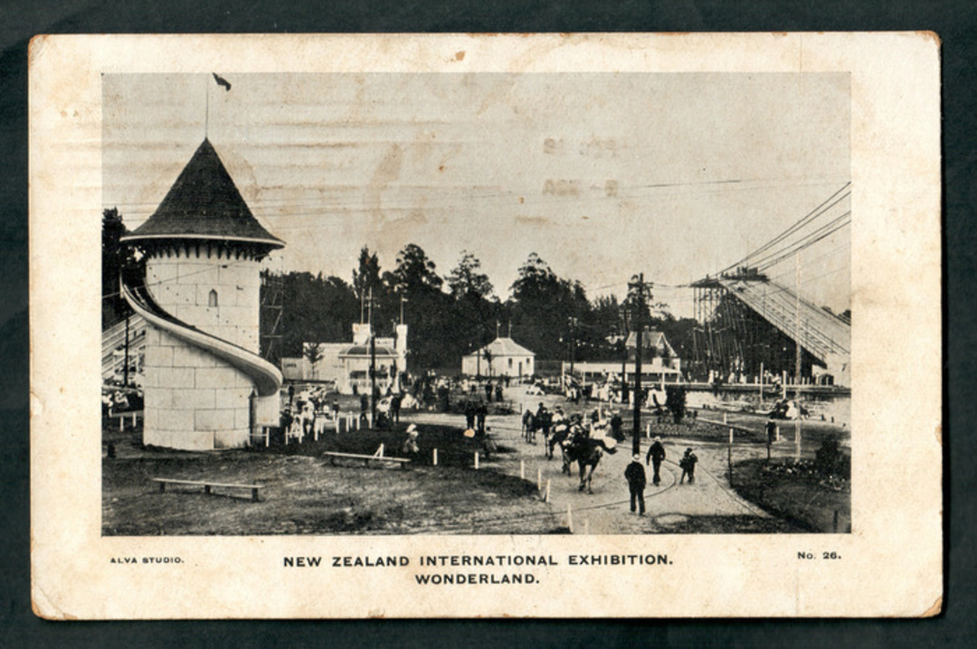 NEW ZEALAND 1906 Postcard of Christchurch Exhibition. Wonderland. - 48506 - Postcard image 0