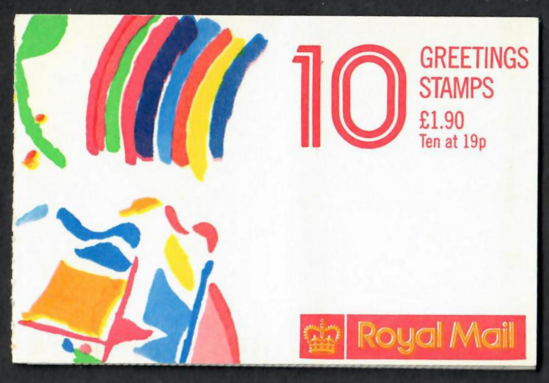 GREAT BRITAIN 1989 Greetings Booklet. Highly catalgued. - 389015 - Booklet image 0