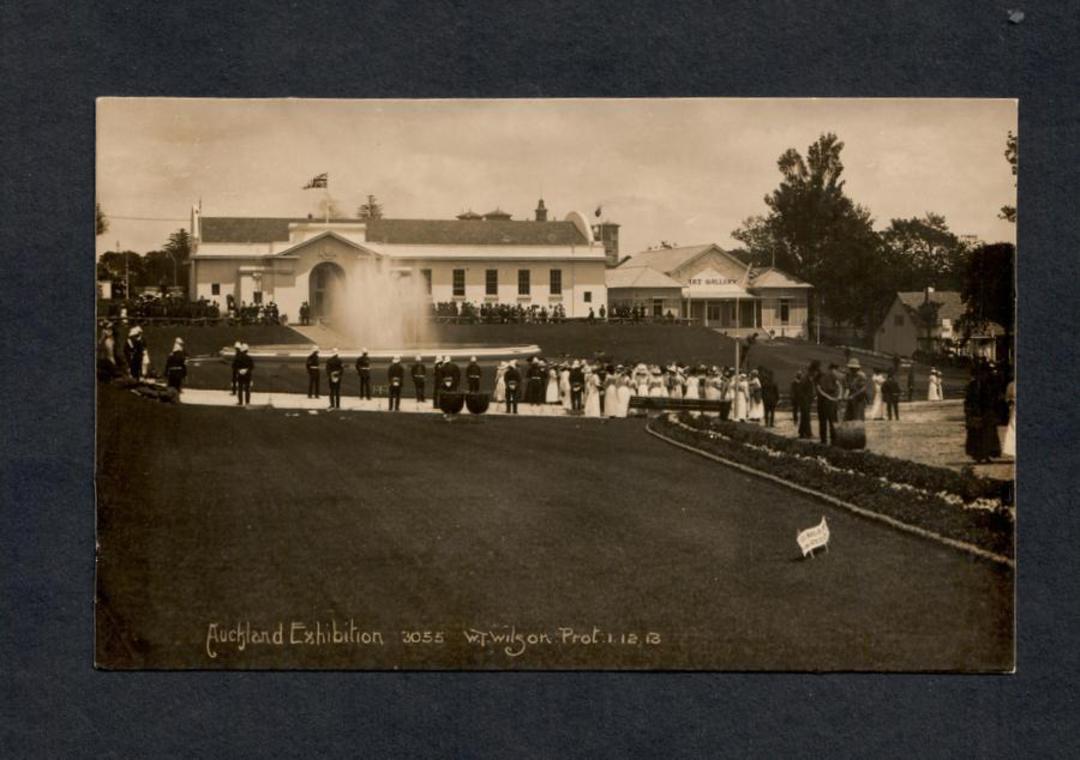 NEW ZEALAND 1913 Real Photograph by W T Wilson of the Auckland Exhibition. - 69400 - Postcard image 0