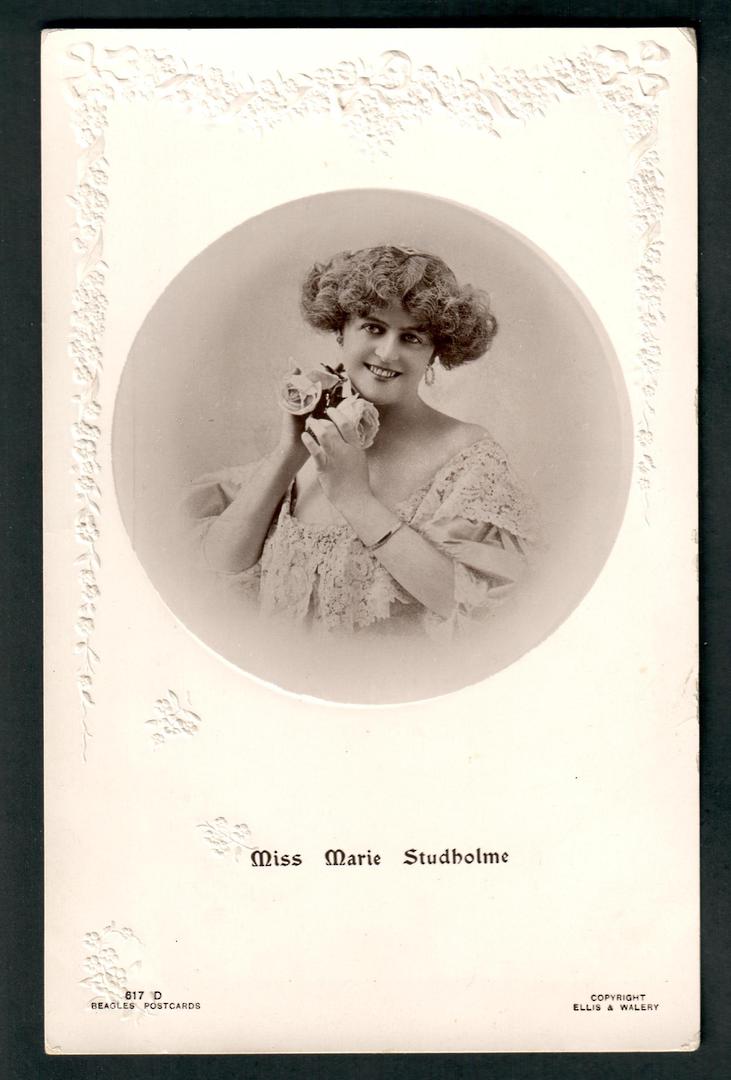Real Photograph of Miss Marie Studholme. - 44715 - Postcard image 0