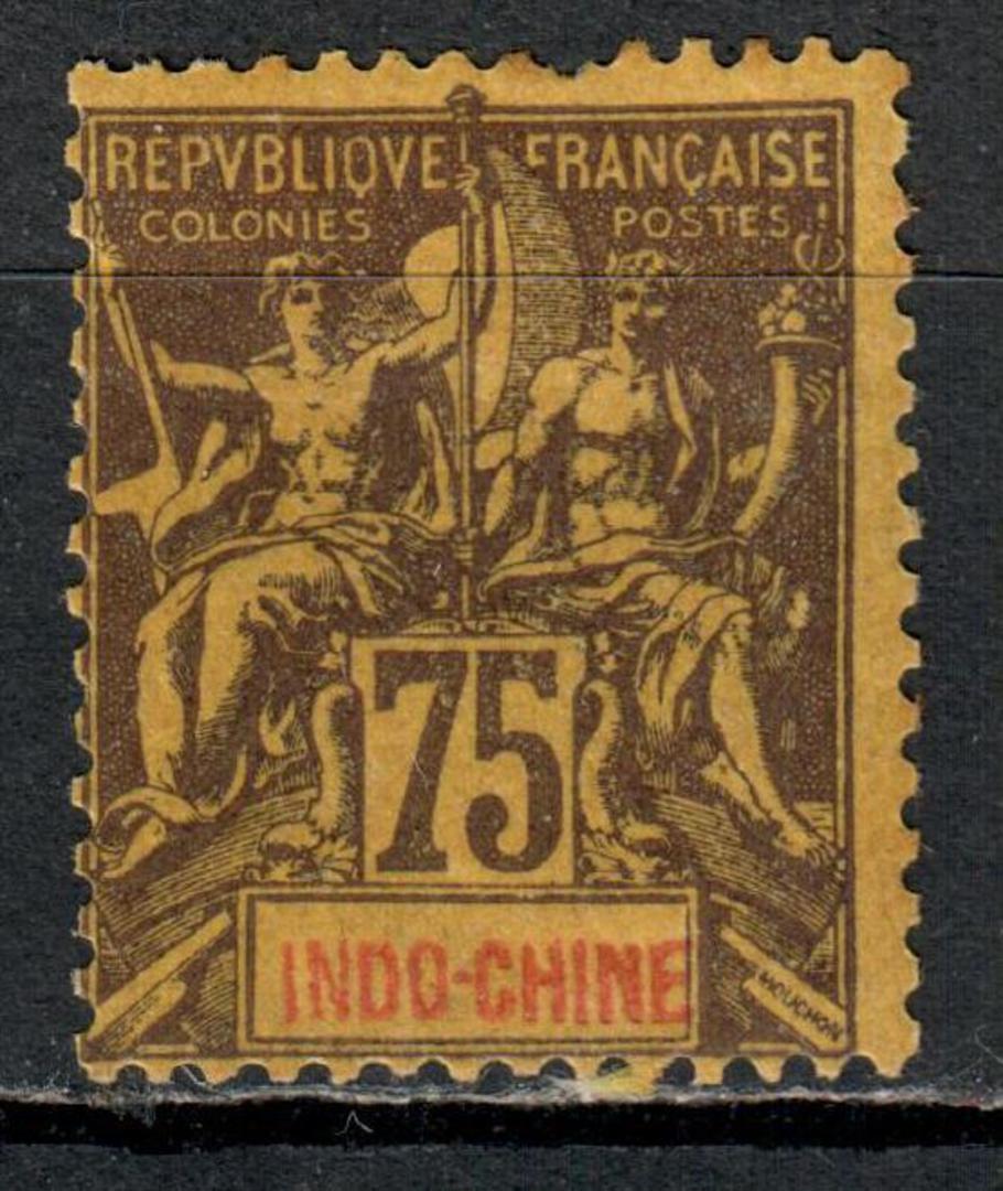 INDO-CHINA 1892 Definitive 75c Brown on Orange. - 76551 - Mint image 0