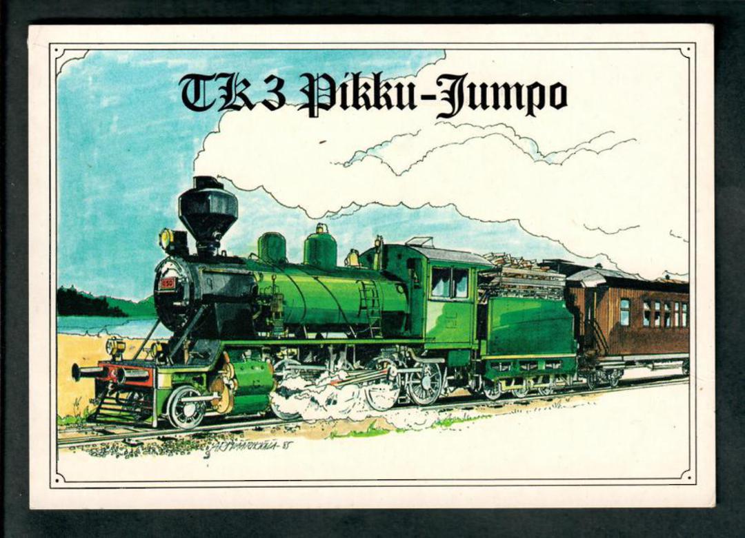 Modern Coloured Postcard of TK3 Pikku to Jumpo. - 40618 - Postcard image 0